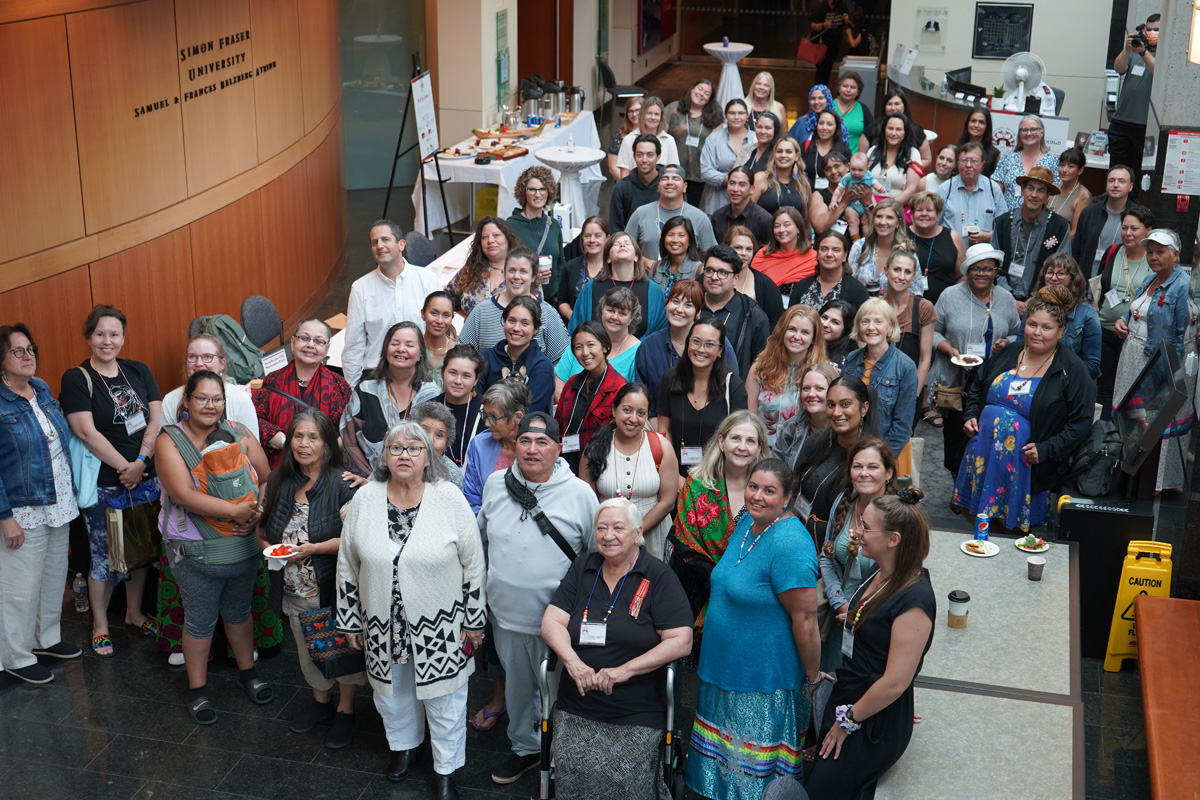Group photo of attendees at Indigenous DOHaD Gathering 2022